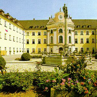 Der Klosterhof von Metten