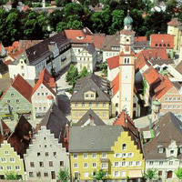 Blick auf Schrobenhausen