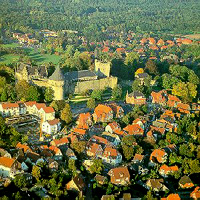 Luftbild von Bad Bentheim