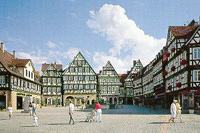 Der Marktplatz von Schorndorf