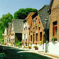 Historische Dorfstraße in Krudenburg